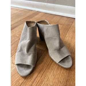 Lucky Brand LK-Organza Peep Toe Mules Size 10